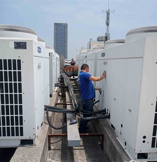 岑溪中央空调制热和不制冷系统维修方法